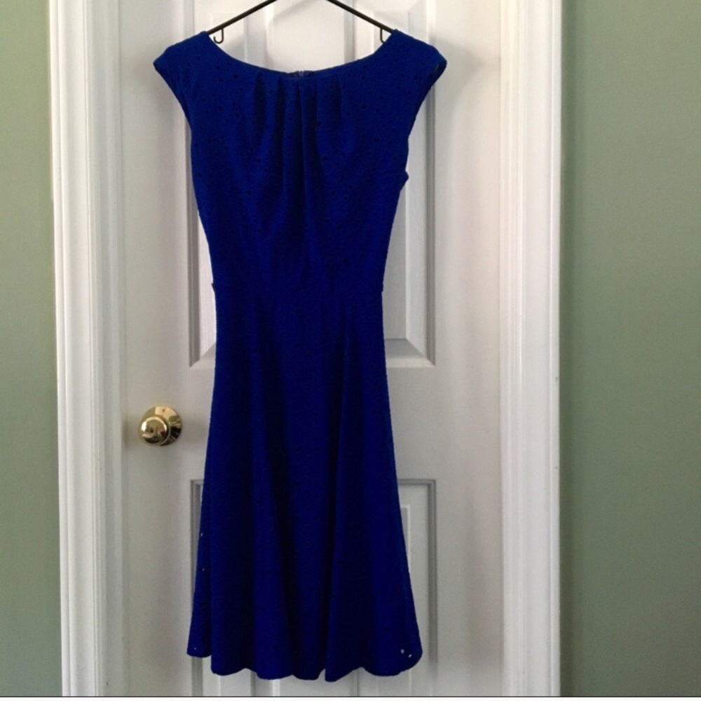 Blue dress